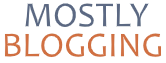 mostly blogging logo
